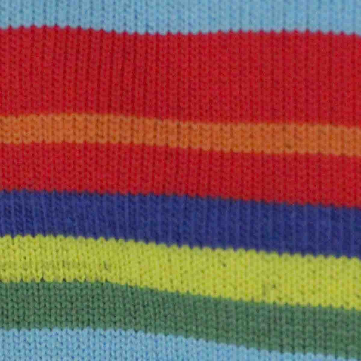 Calcetín de Vestir para Caballero Color Negro con Rayas Multicolor Pierre Cardin