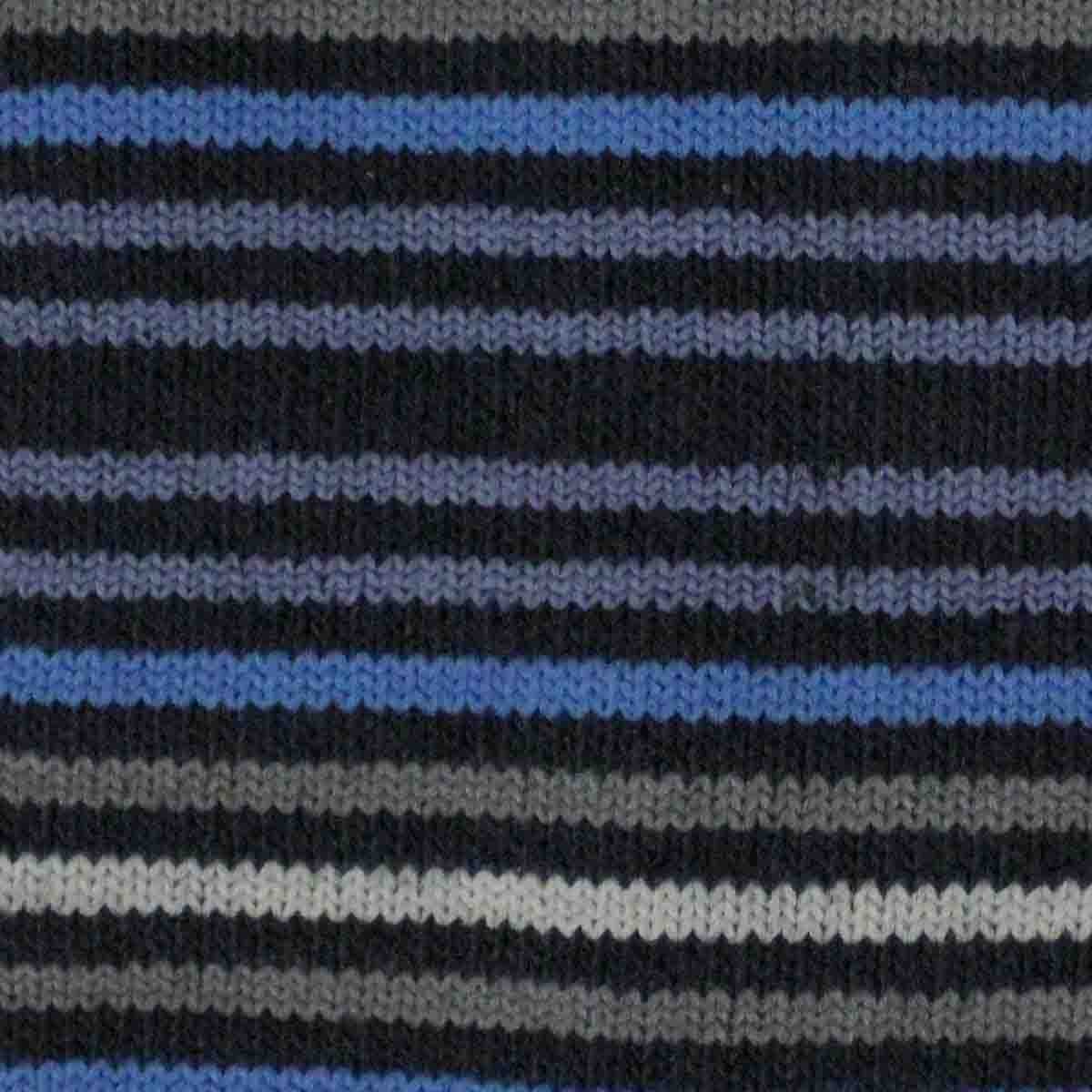 Calcetín de Vestir para Caballero Color Azul Claro con Rayas Multicolor Pierre Cardin