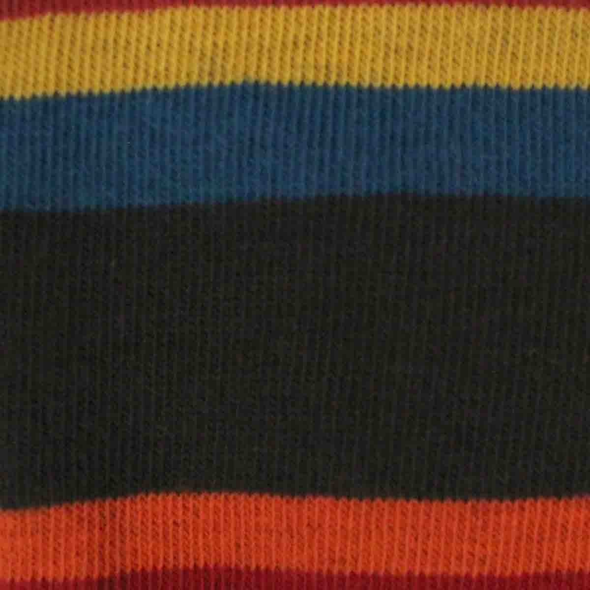 Calcetín de Vestir para Caballero Color Verde a Rayas Gruesas Multicolor Pierre Cardin