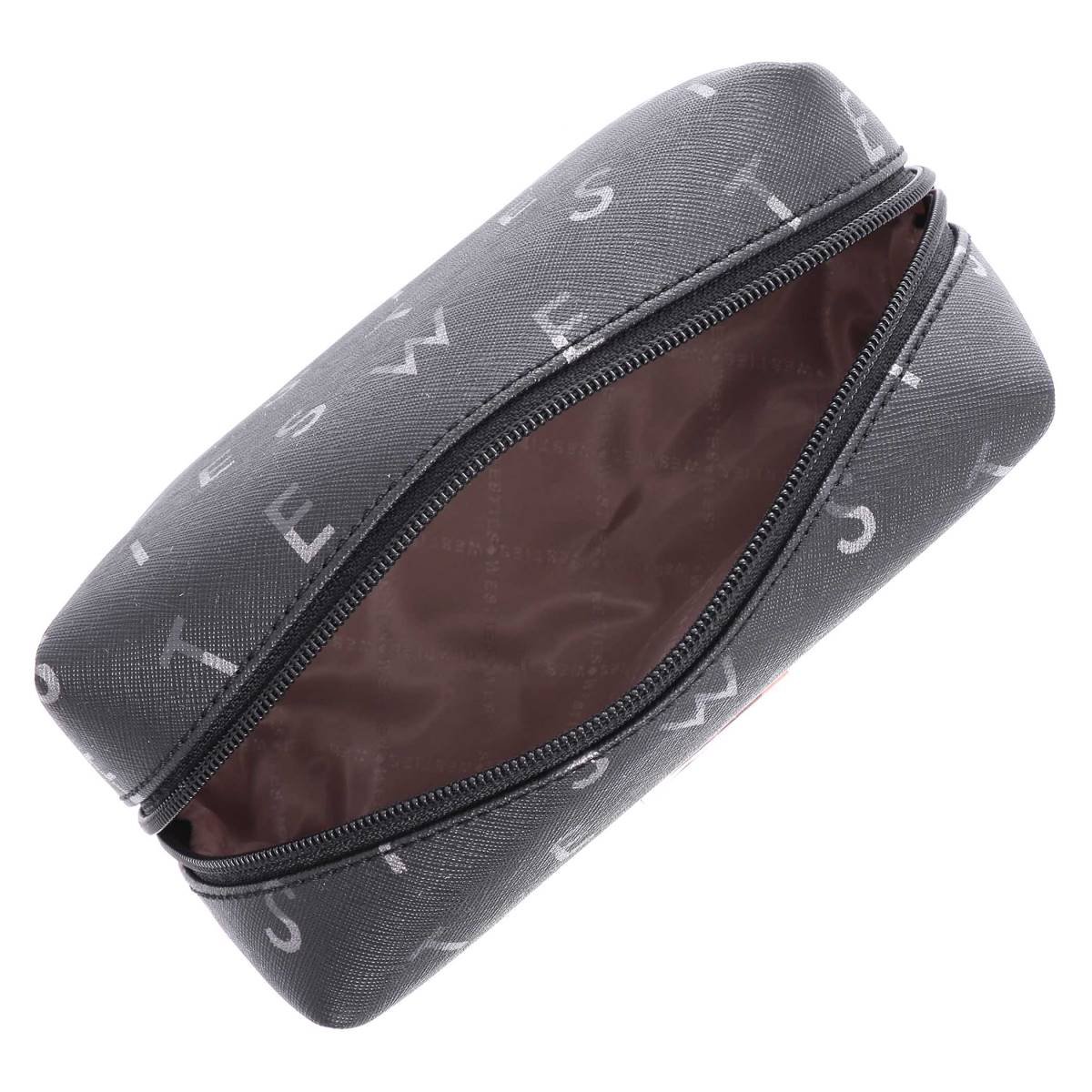 Cosmetic Case Negro/multicolor con Aplicación en Metal Westies