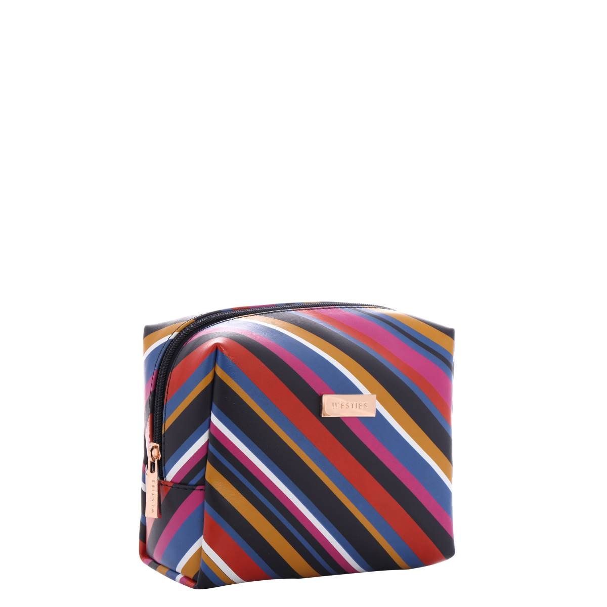 Cosmetic Case Multicolor con Aplicación en Metal Westies