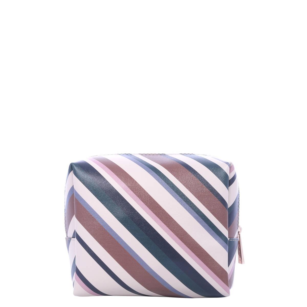 Cosmetic Case Beige/multi con Aplicación en Metal Westies