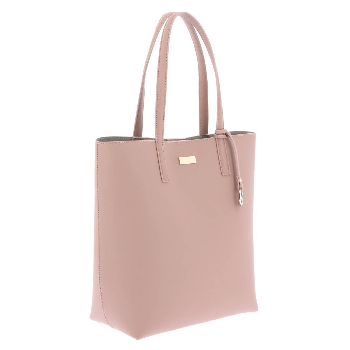Tote Rosa Pálido con Aplicación en Metal Westies