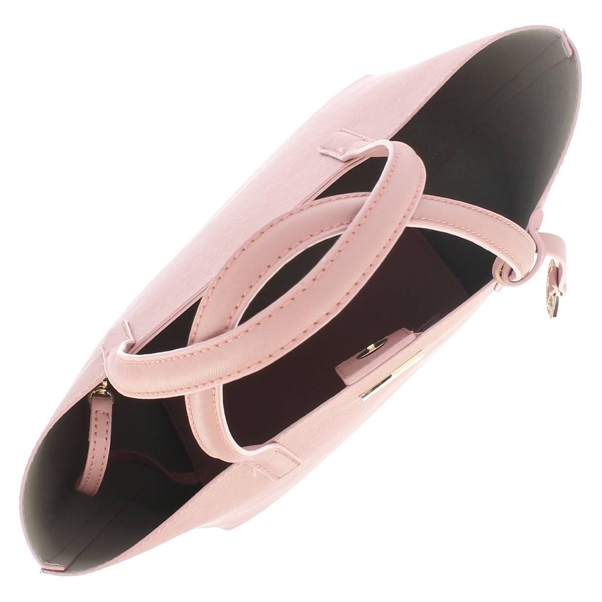 Tote Rosa Pálido con Aplicación en Metal Westies