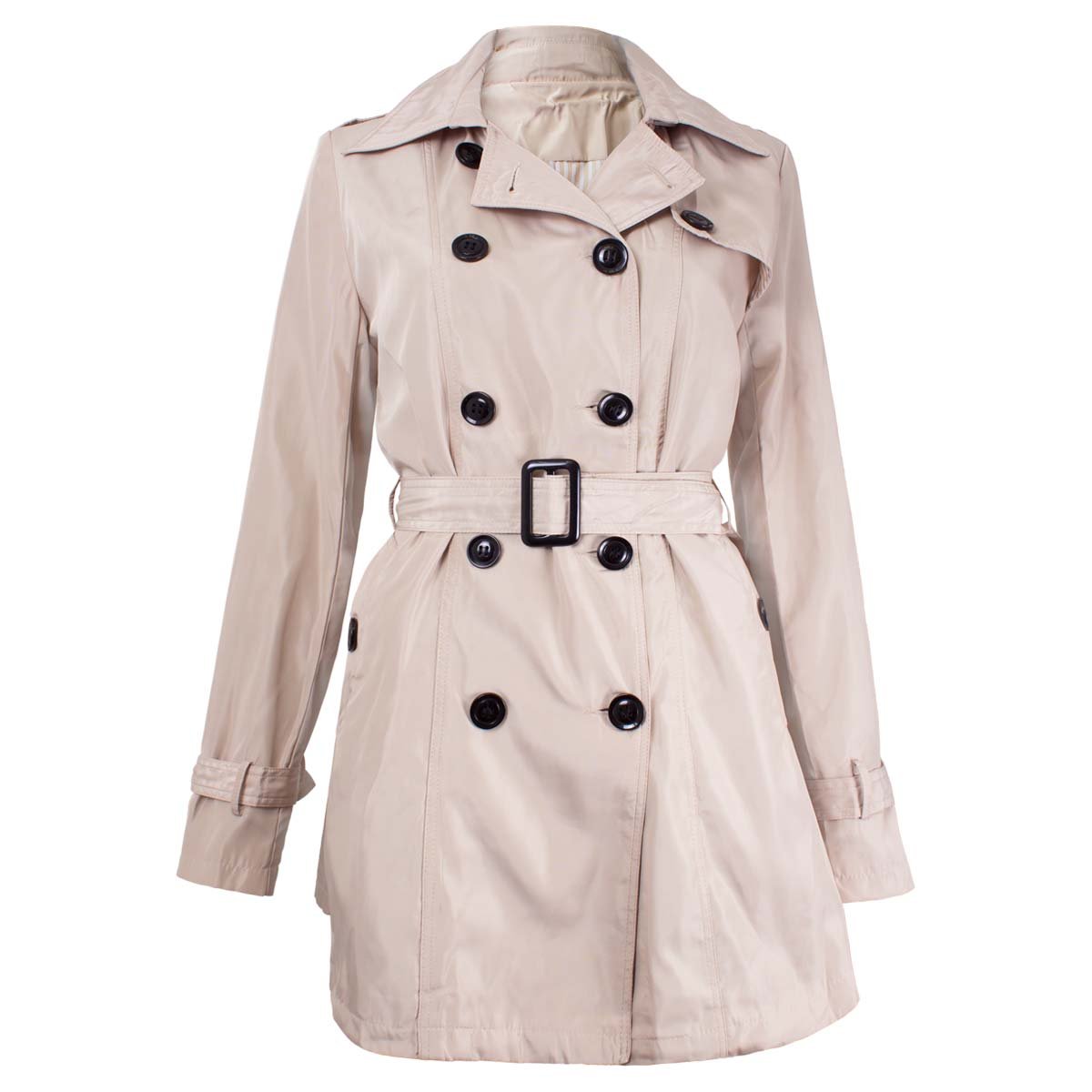 Gabardina Cruzada con Gorro Area Code
