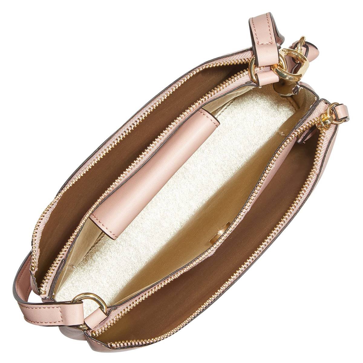 Cross Body Rosa Pálido con Monogram Nine West
