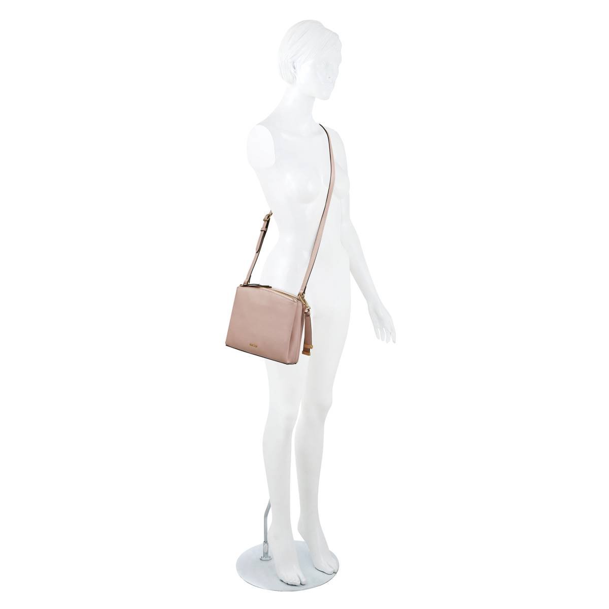 Cross Body Rosa Pálido con Monogram Nine West