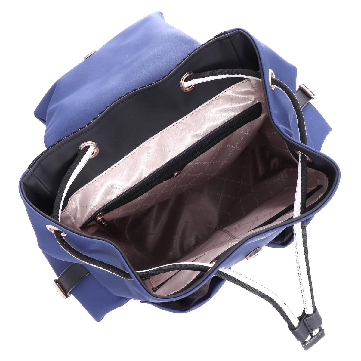 Backpack Azul con Charm Westies