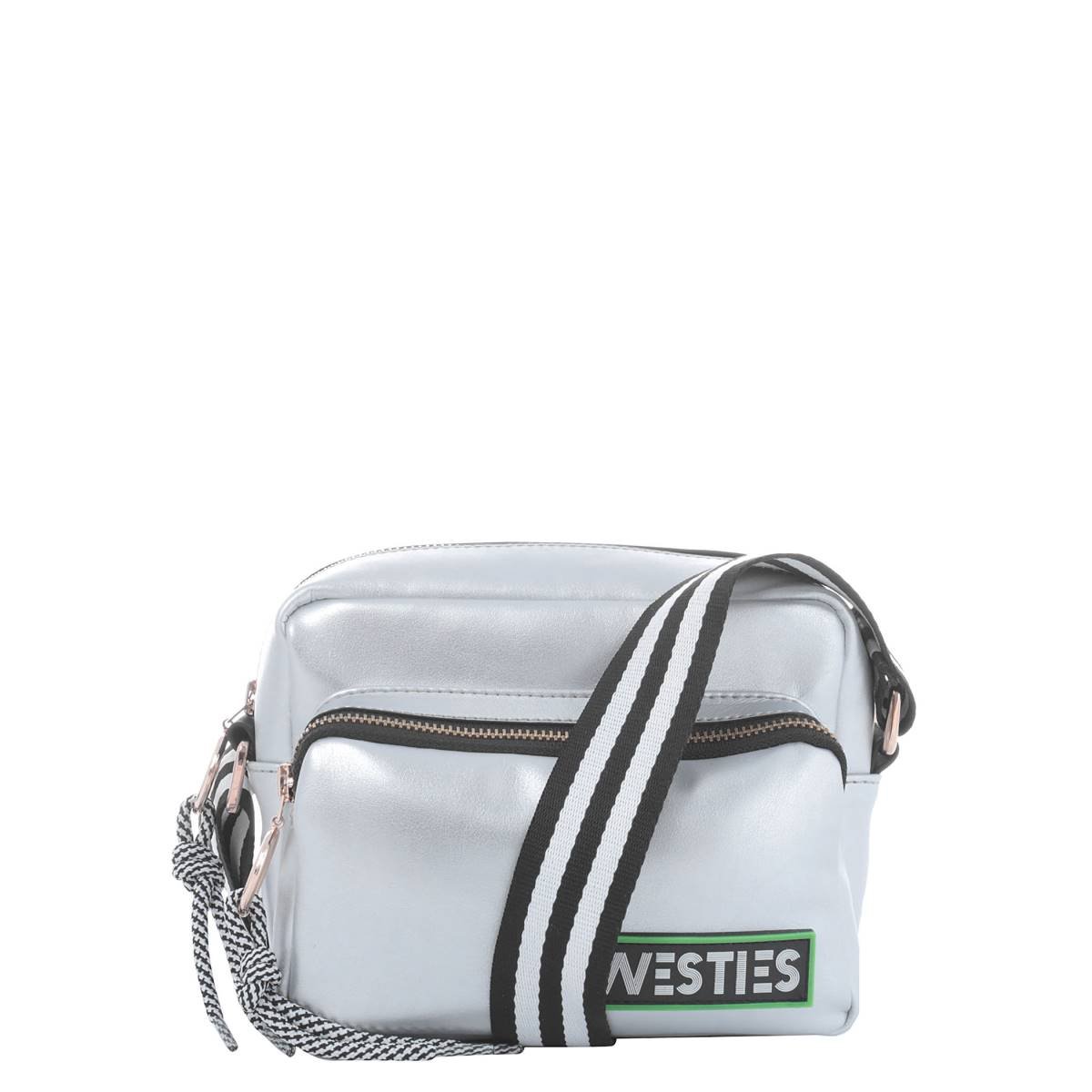 Cross Body Plata con Logotipo Westies