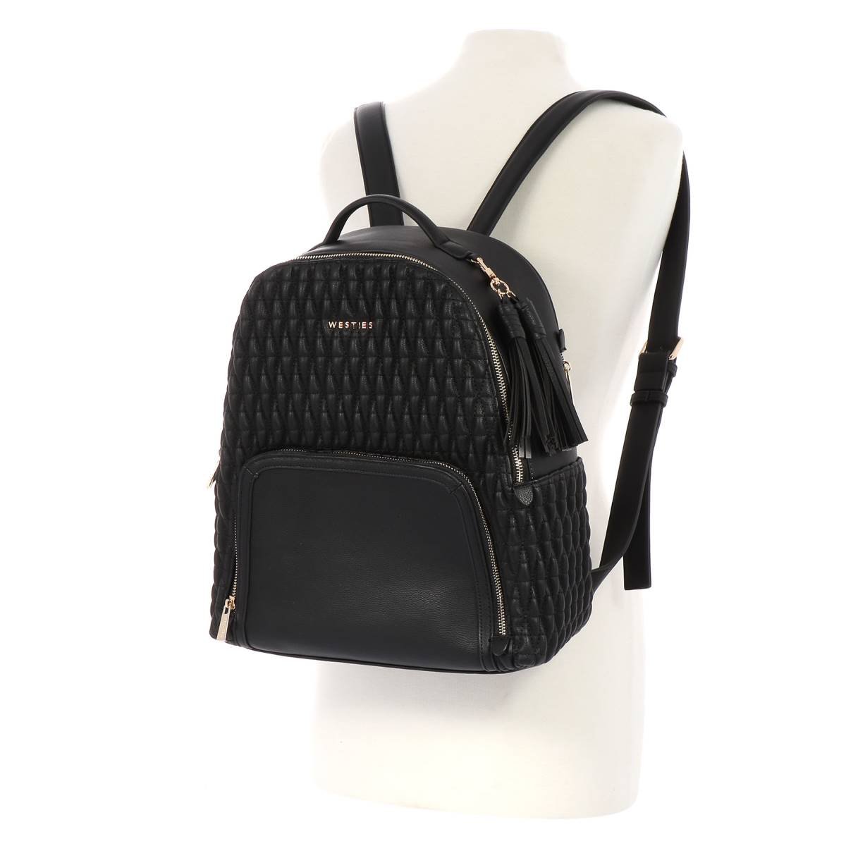 Backpack Negro con Aplicaci&oacute;n en Metal Westies