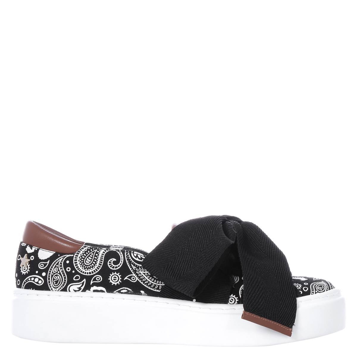 Slip On Textil Negro con Moño Toy Story Disney W Capsule