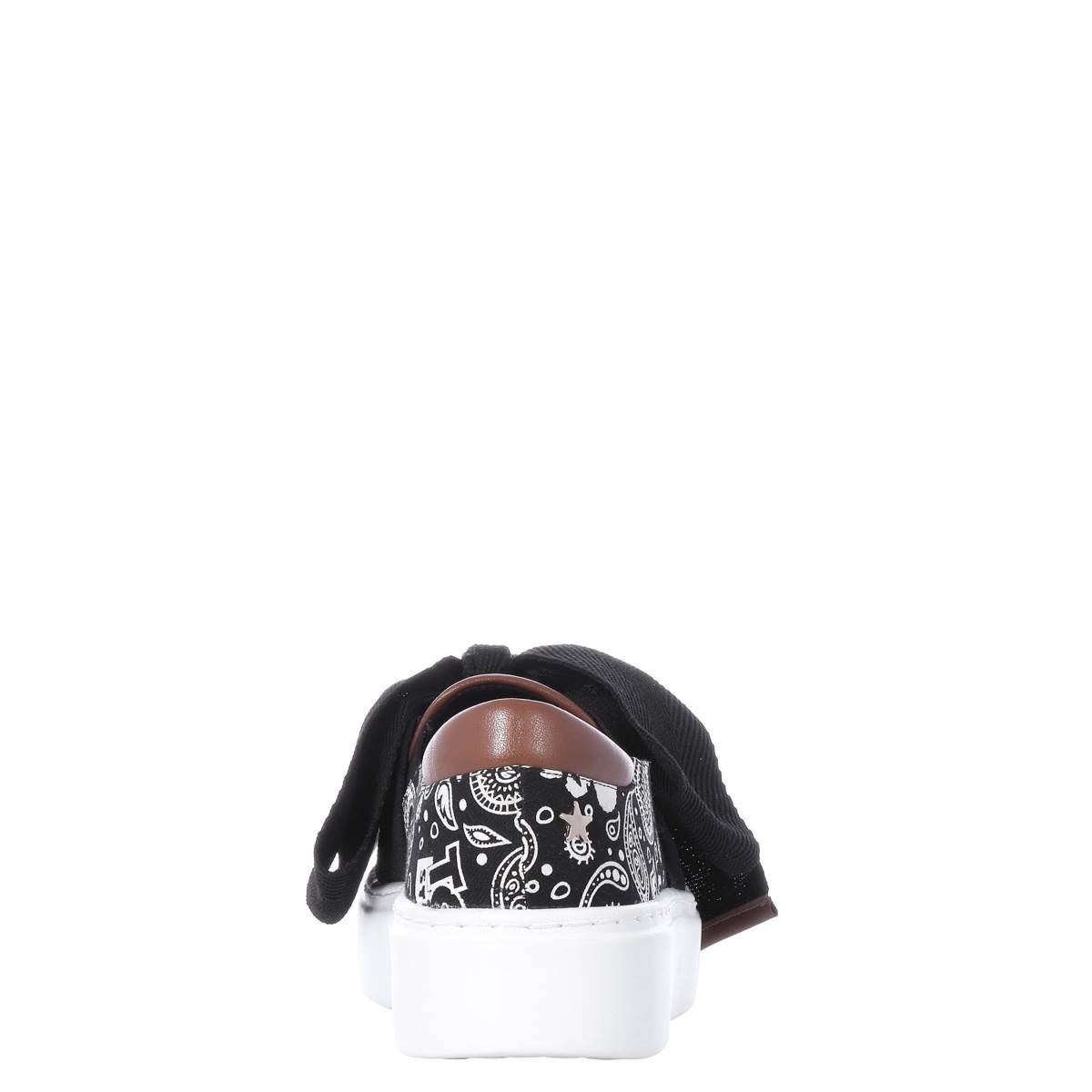 Slip On Textil Negro con Moño Toy Story Disney W Capsule