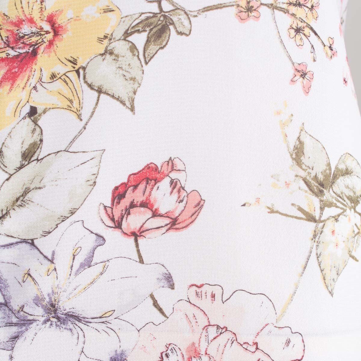 Blusa Estampada con Olan al Frente Area Code