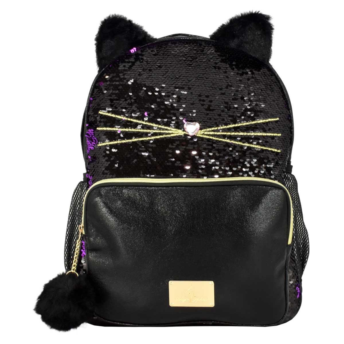 Backpack en Forma de Gato con Lentejuela Baby Phat