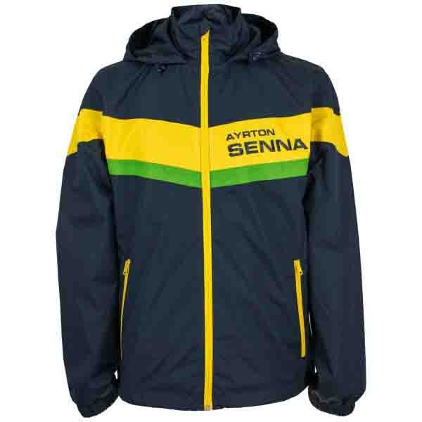Rompevientos Classic Color Negro Combinado Ayrton Senna