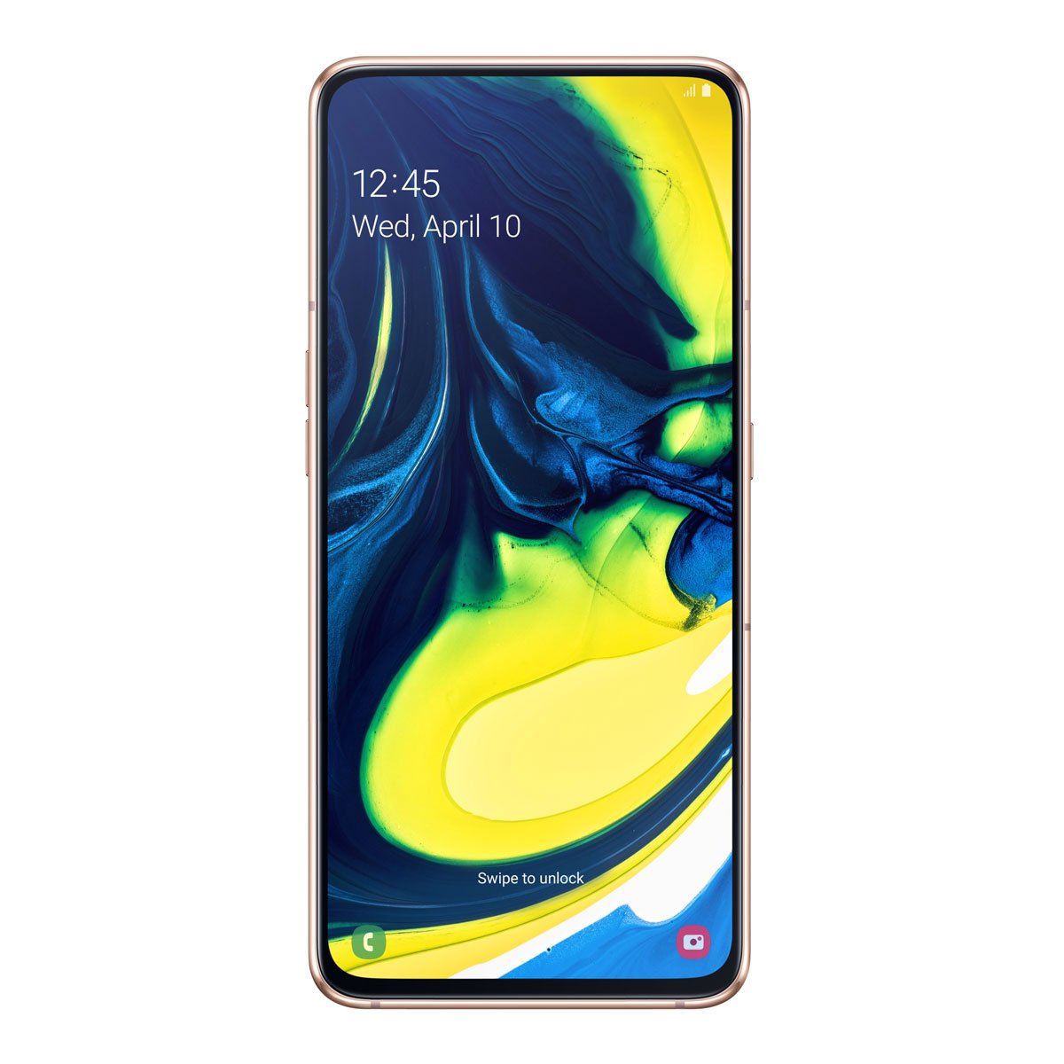 Celular Samsung Galaxy A80 Color Dorado R9 (Telcel)