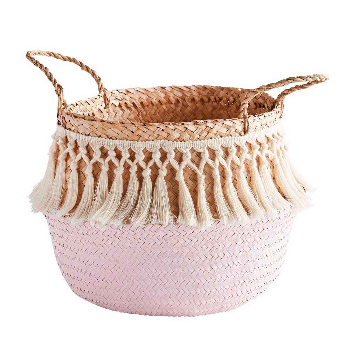 Canasta Dippy Pink Fringe Pier 1 Imports