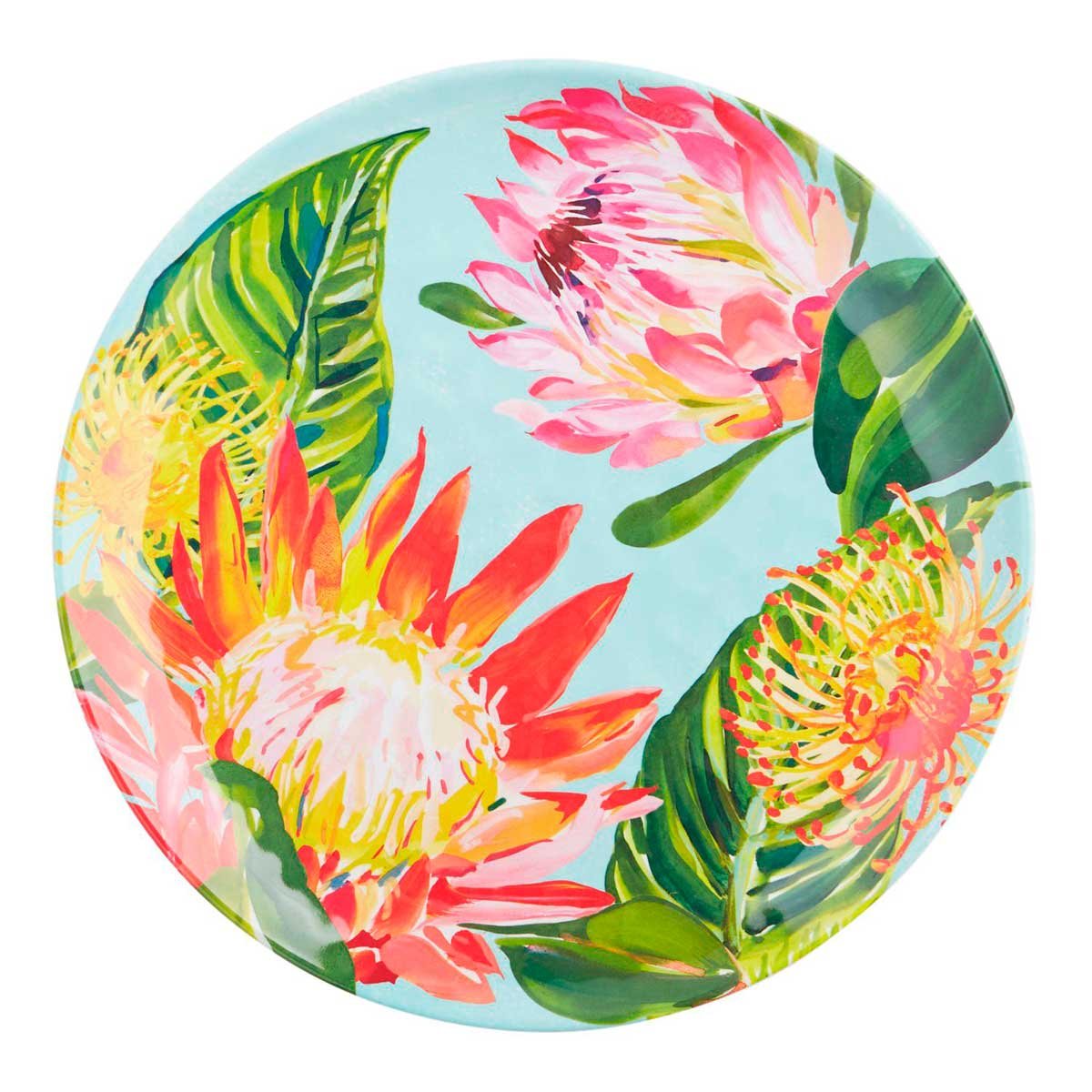 Plato Extendido de Melamina Tropical Palms Melamine Pier 1 Imports
