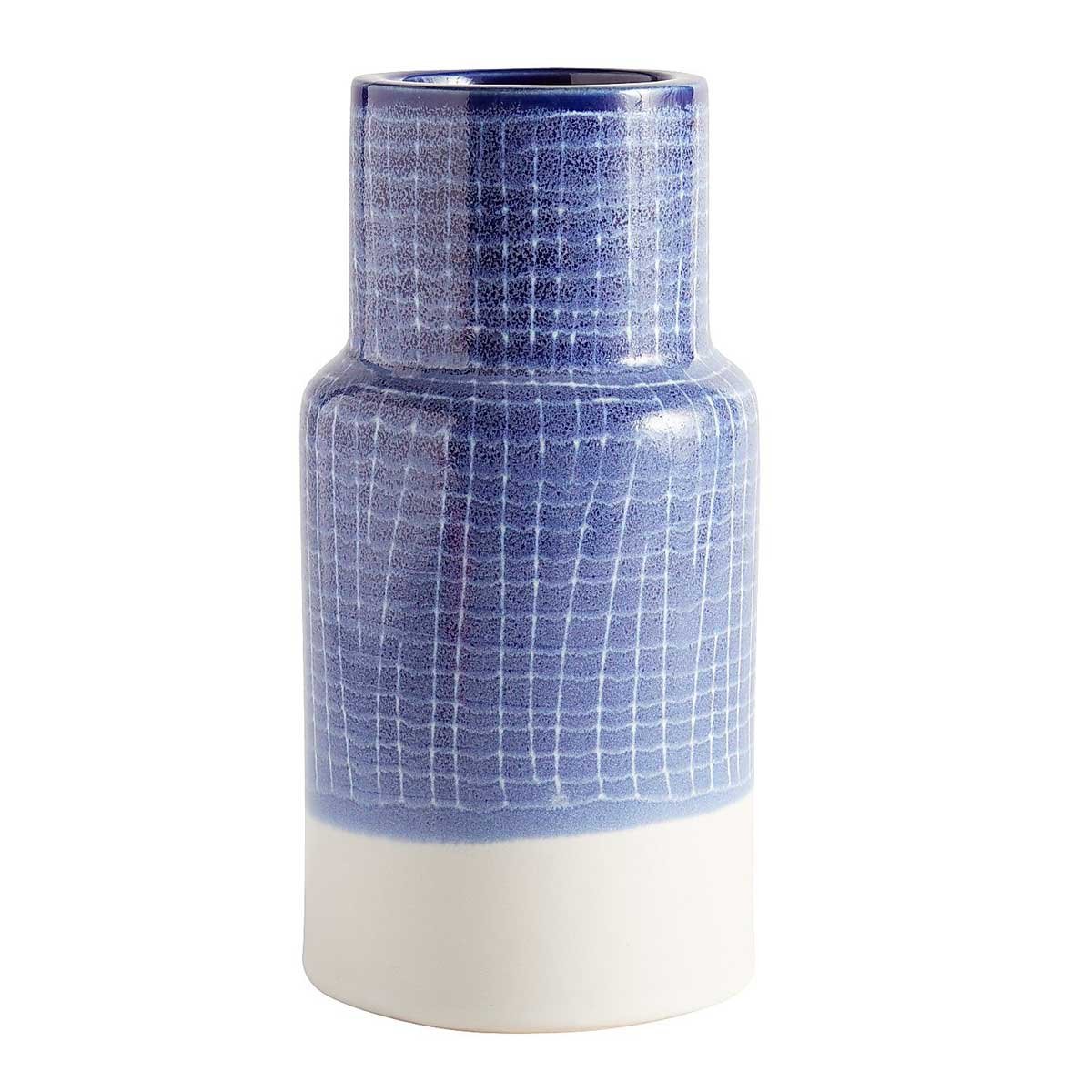 Vasija Indigo Textured Pier 1 Imports