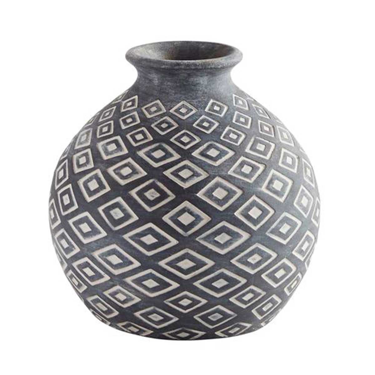 Vasija Black Shibori Pier 1 Imports