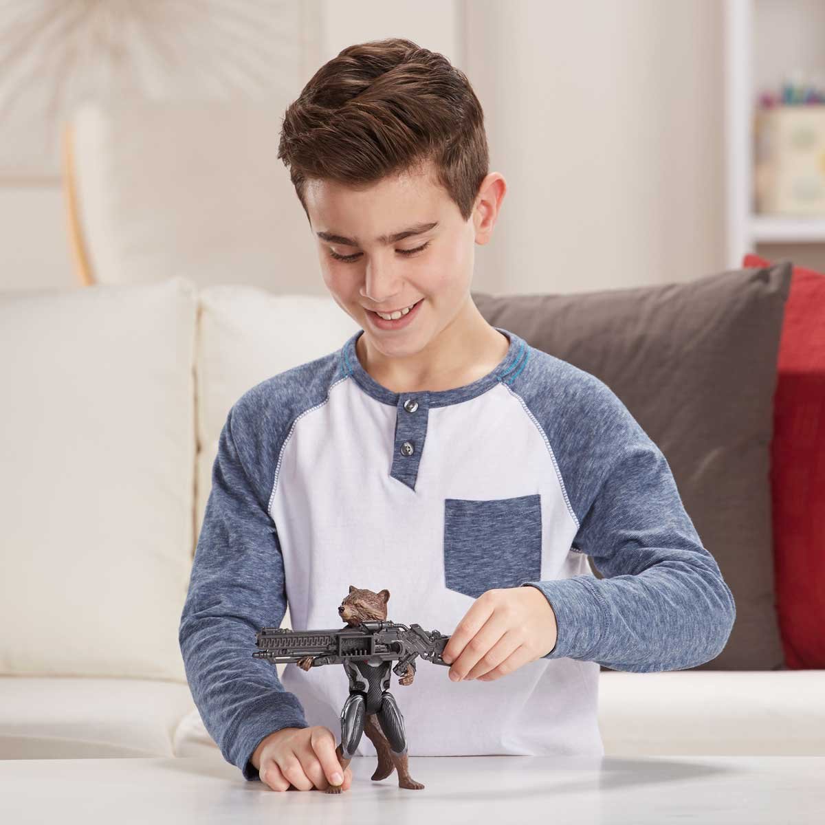 Figura Titan Hero Avengers Endgame Rocket Racoon Hasbro