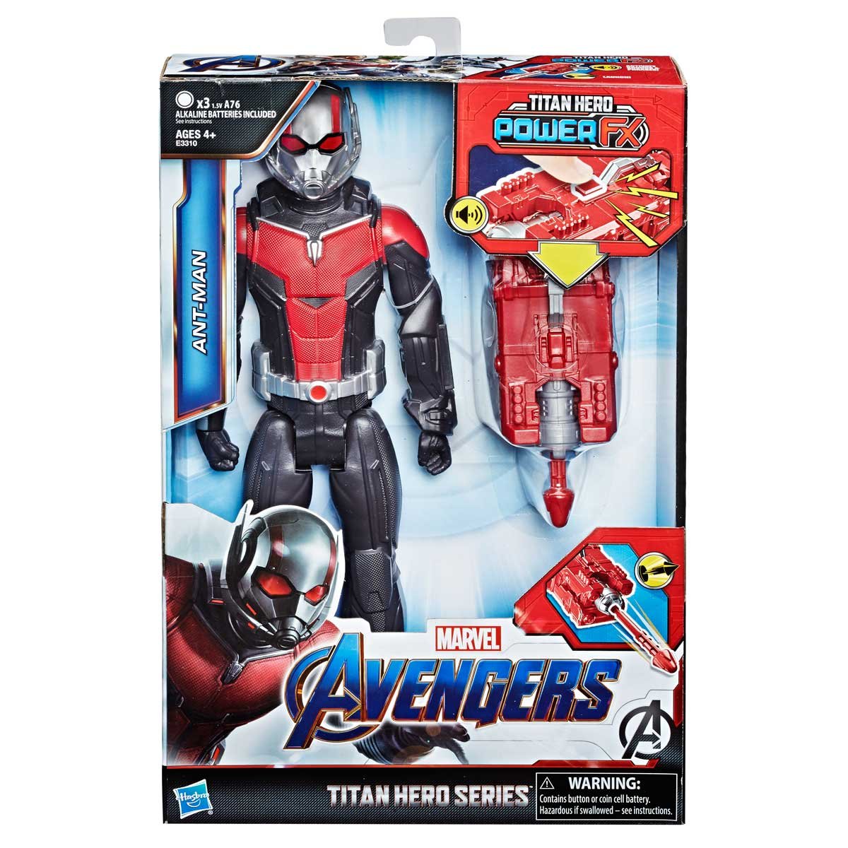 Figura Titan Hero Power Fx Avengers Endgame Ant Man Hasbro