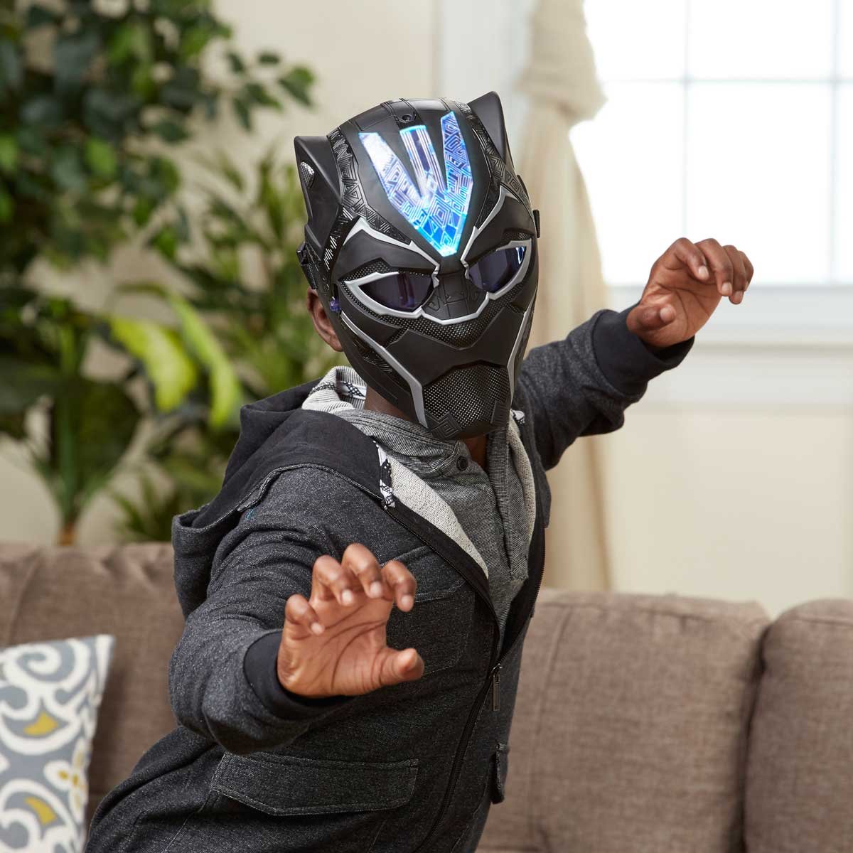 Máscara Vibranium Fx Black Panther Hasbro
