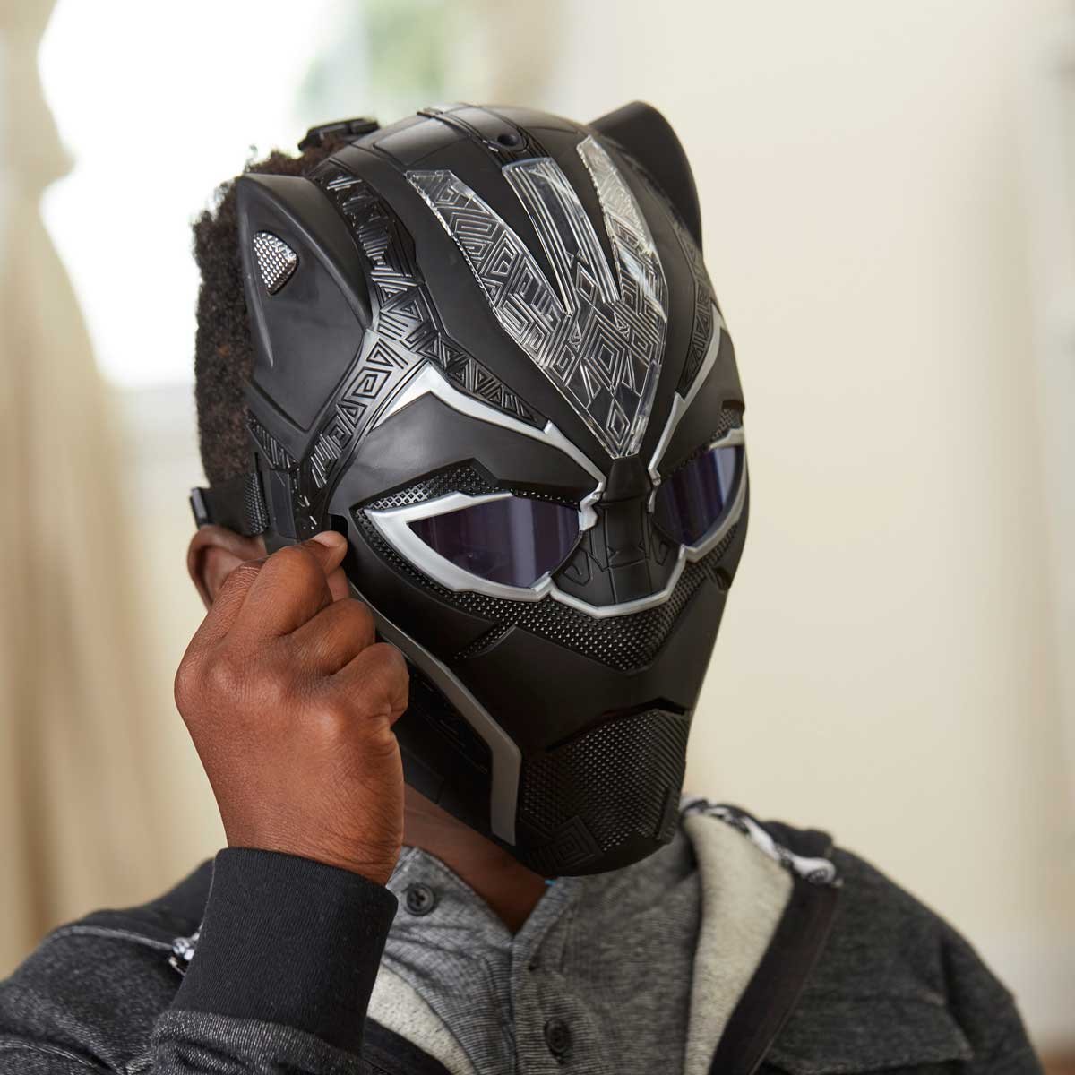 Máscara Vibranium Fx Black Panther Hasbro