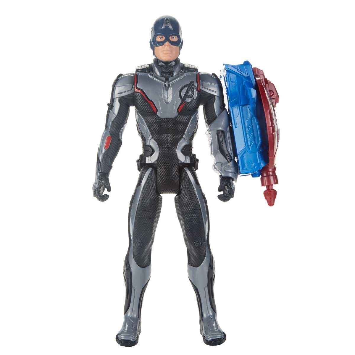 Figura Titan Hero Power Fx Avengers Endgame Capitán América Hasbro