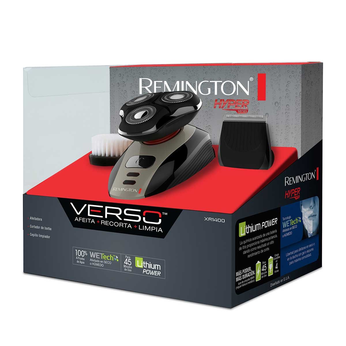 Afeitadora Verso 3 en 1 Remington