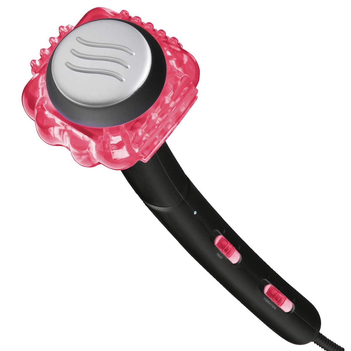 Masajeador con Potente Acción Vibratoria Color Coral Conair