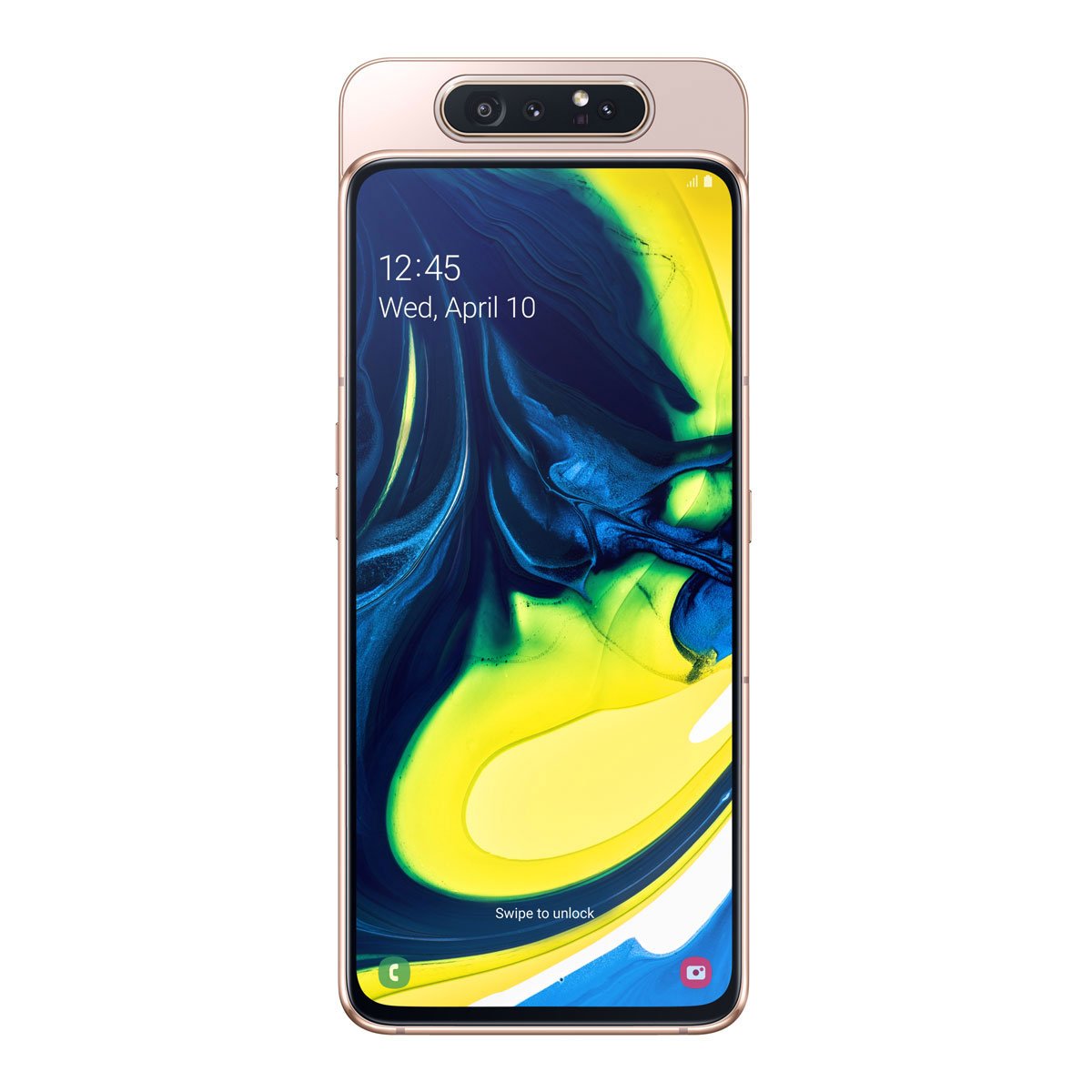 Celular Samsung Galaxy A80 Color Dorado R9 (Telcel)