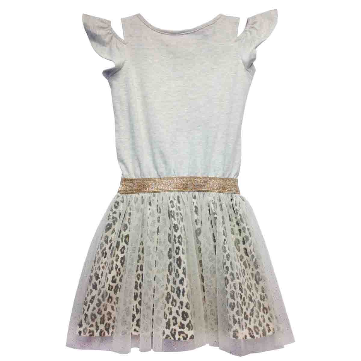 Vestido Manga Corta con Estampado Let´s Go