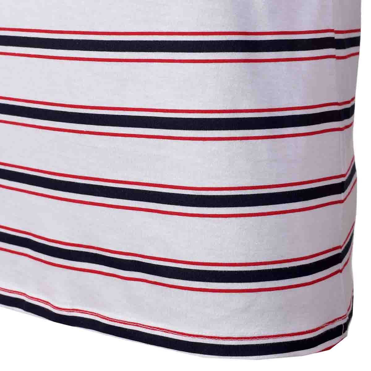 Playera Manga Corta con Estampado Rayas Yongster Yongster