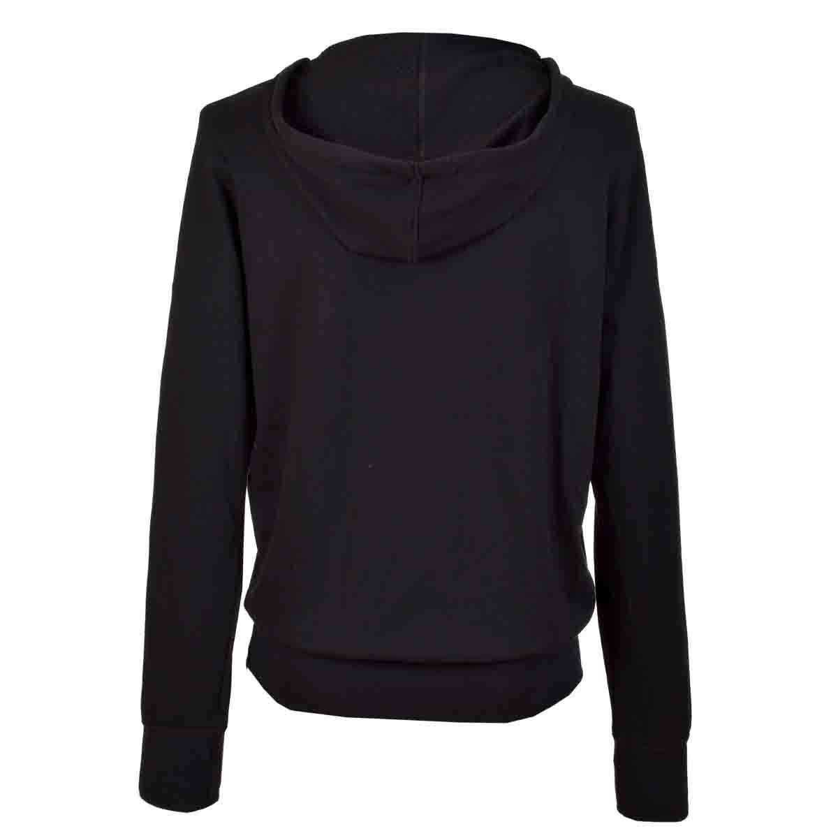 Sudadera Estampada con Capucha Negro Polo Club