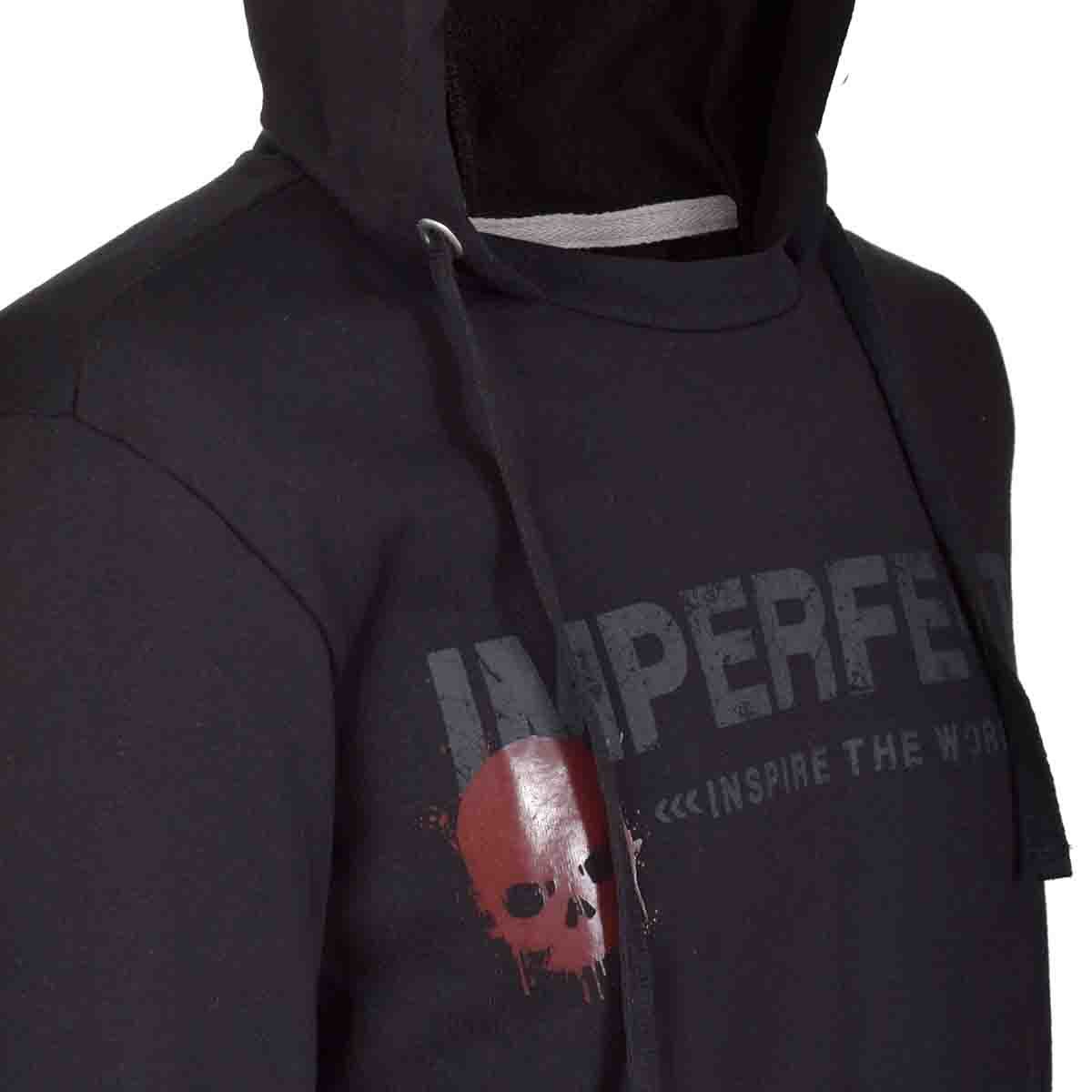 Sudadera Estampada con Capucha Negro Polo Club