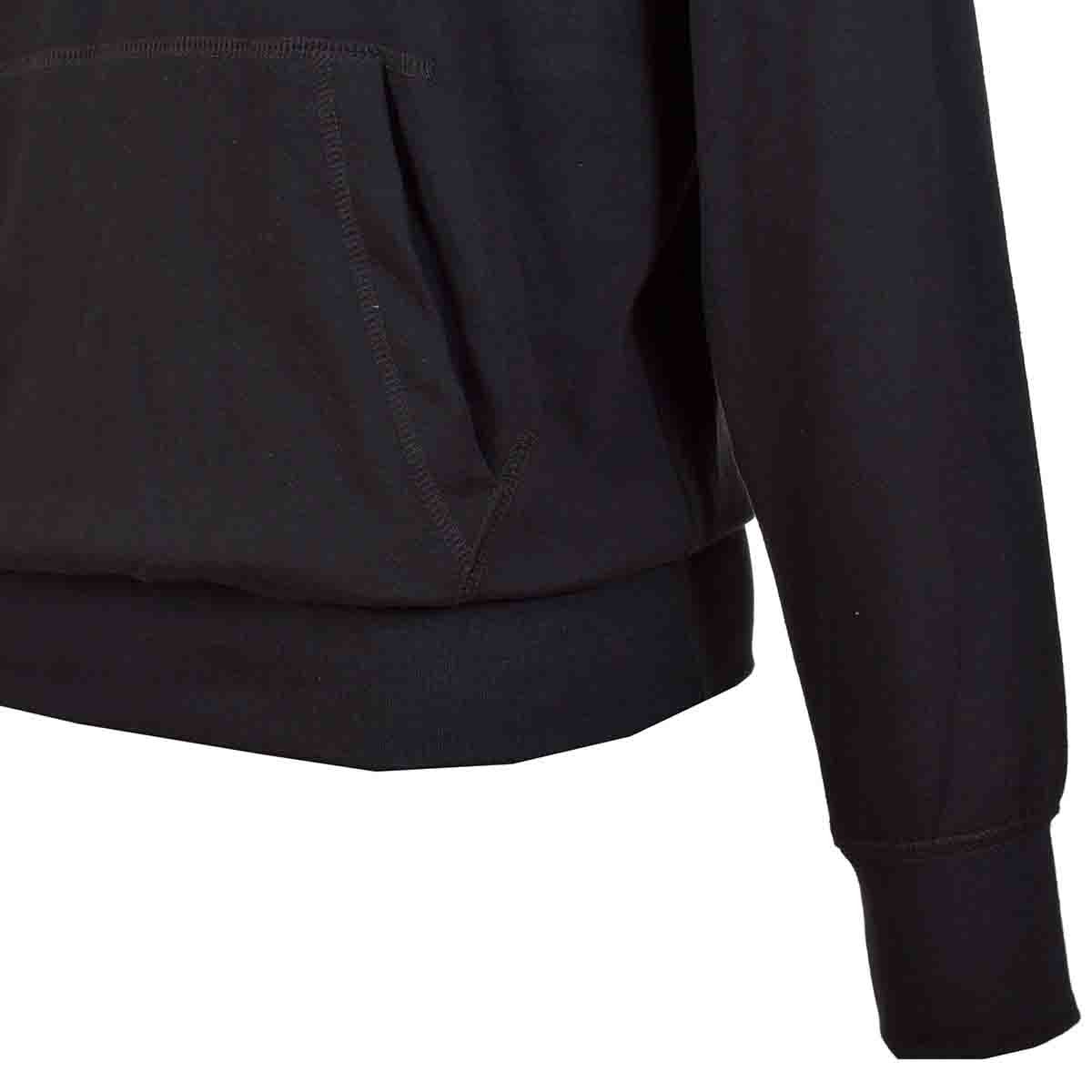 Sudadera Estampada con Capucha Negro Polo Club