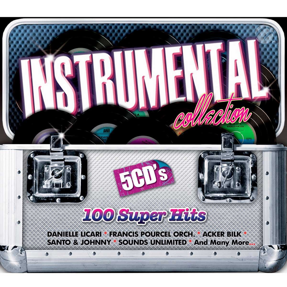 5 Cds Instrumental Collection 100 Super Hits
