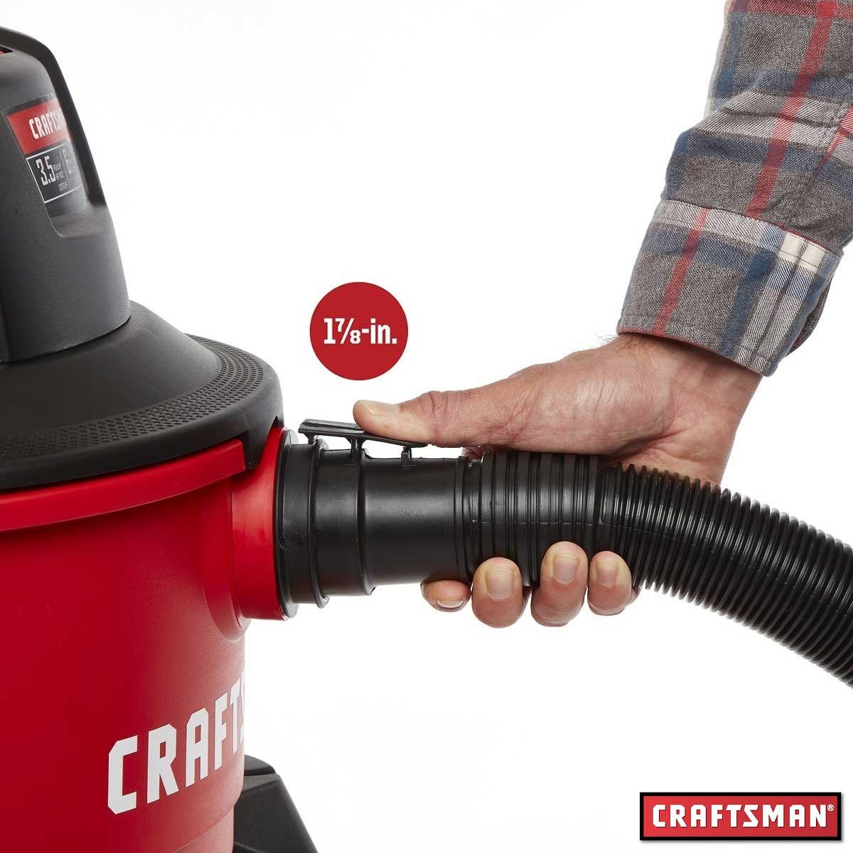 Aspiradora Seco/mojado 6 Galones y 3.5 Hp Craftsman