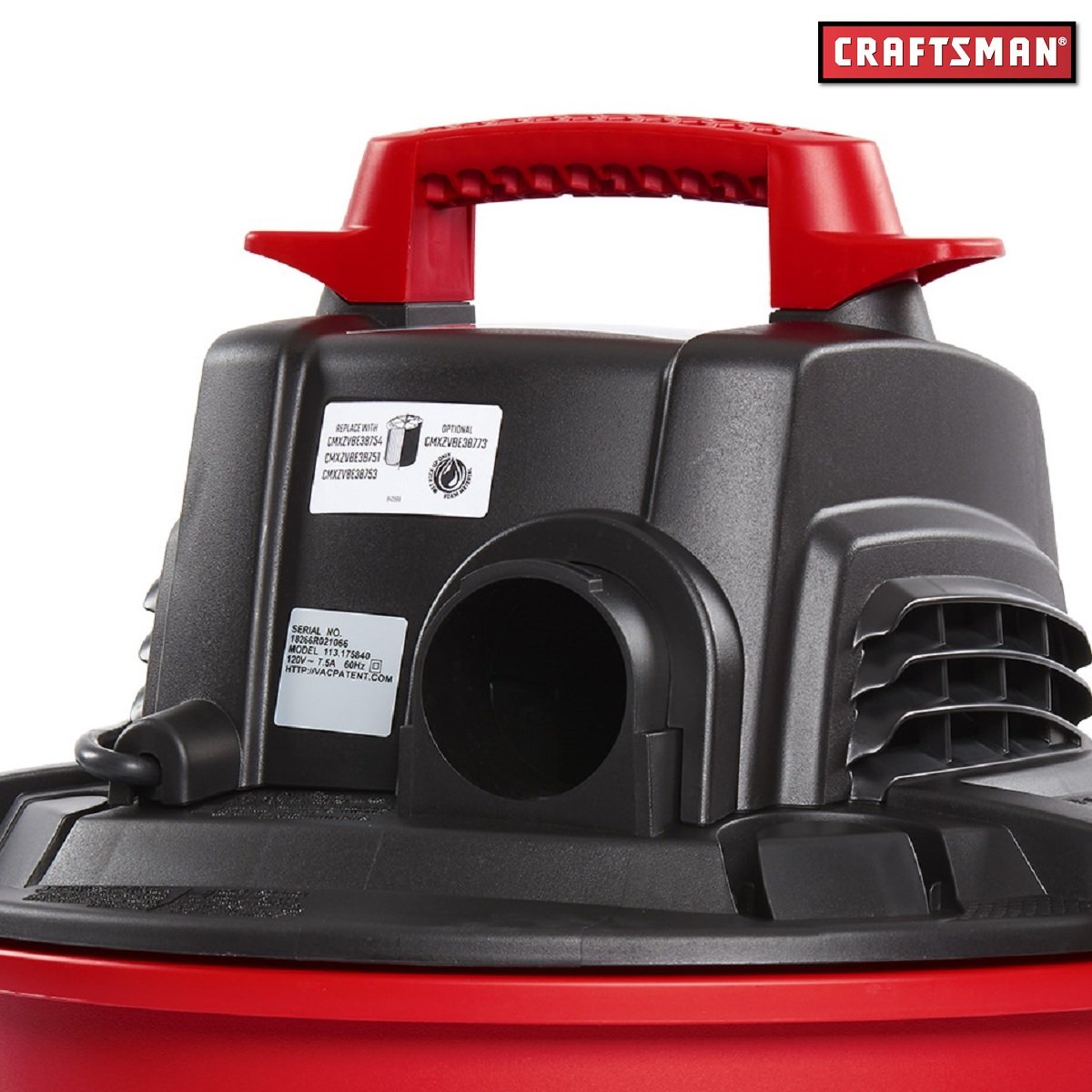 Aspiradora Seco/mojado 6 Galones y 3.5 Hp Craftsman