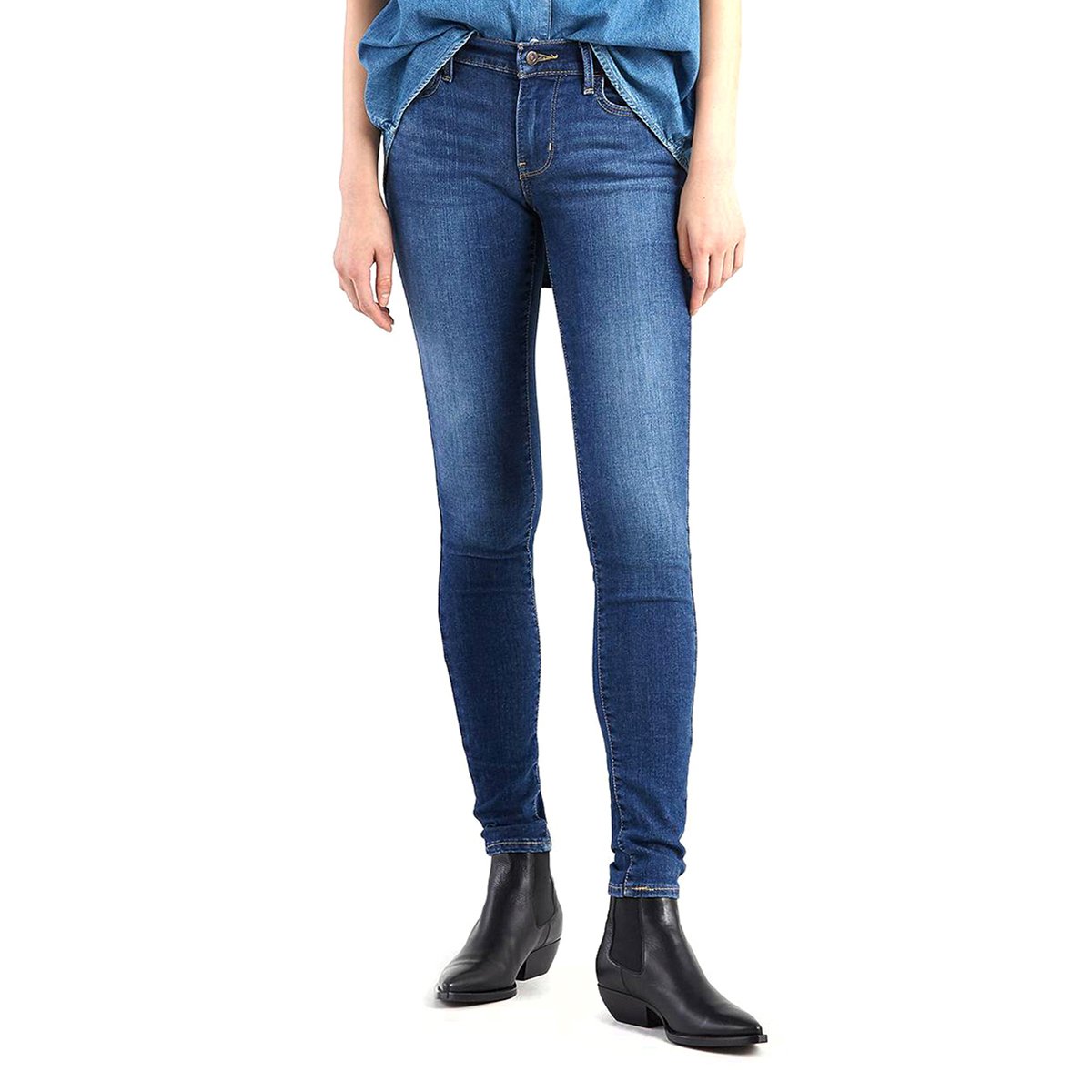 Jeans 710 Super Skinny Levis para Mujer