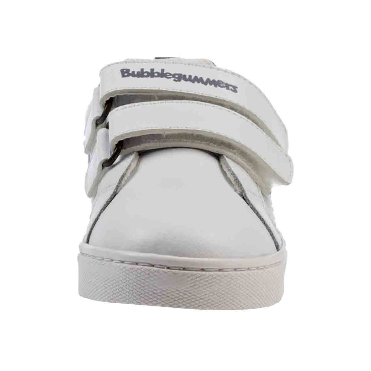 Tenis Choclo Escolar Blanco Bubble Gummers para Niño