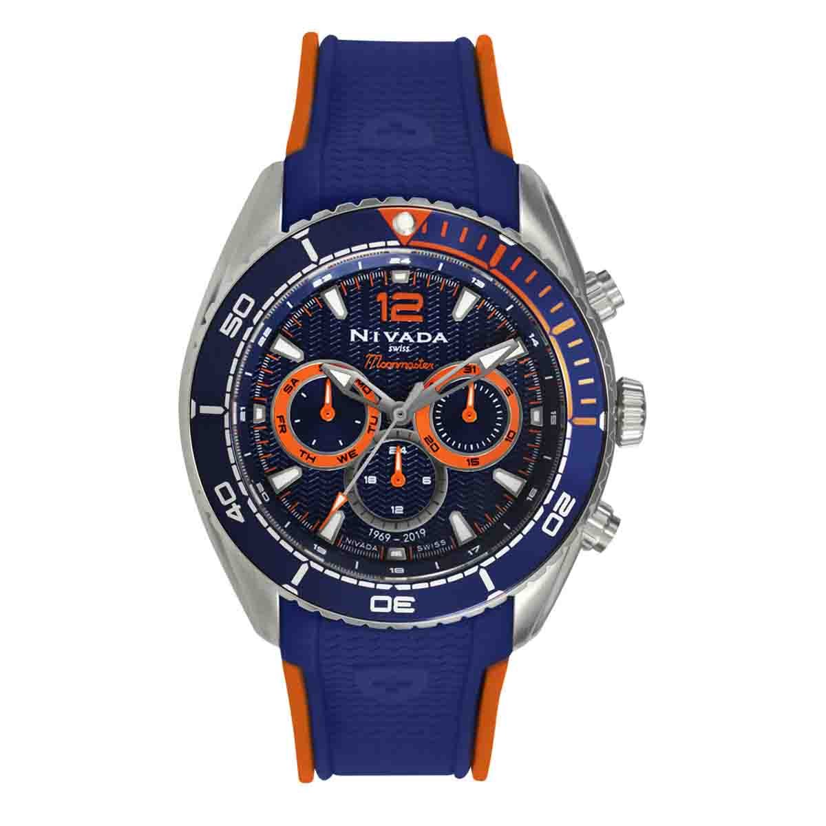 Reloj para Caballero Color Azul Nivada