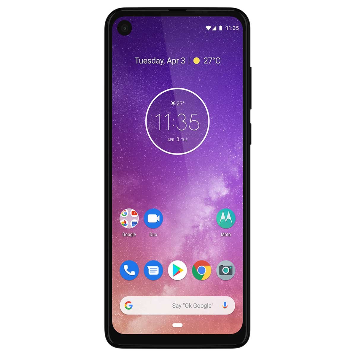Celular Motorola One Vision Xt1970-2 Color Moka R9 (Telcel)