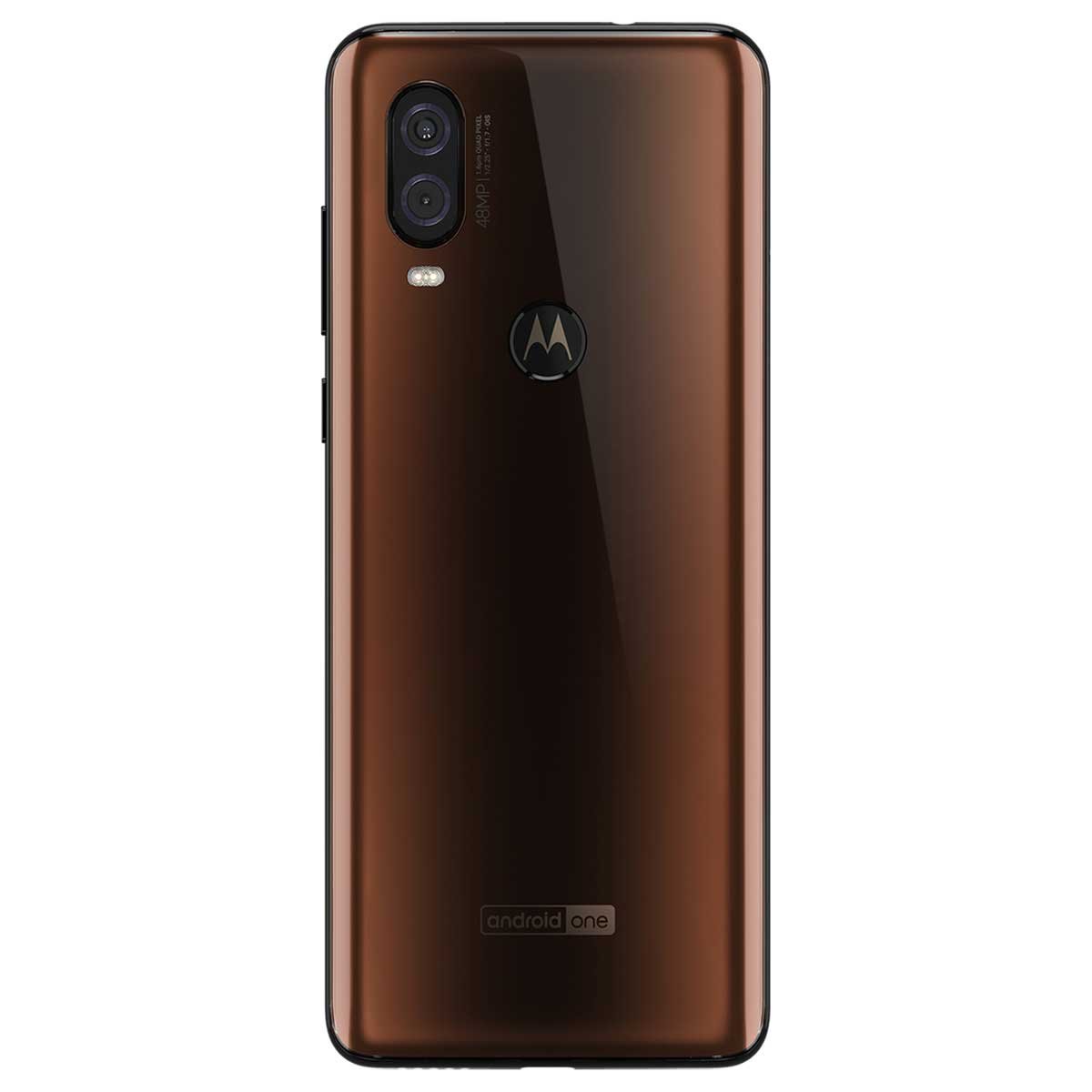 Celular Motorola One Vision Xt1970-2 Color Moka R9 (Telcel)
