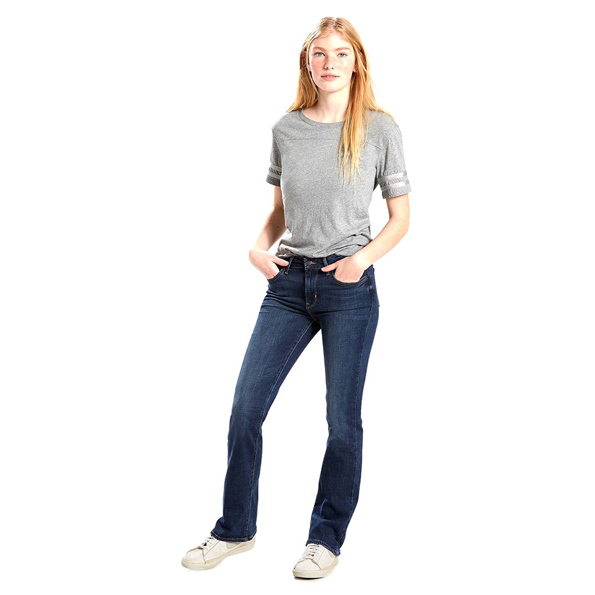 Jeans 715 Boot Cut Levis para Dama