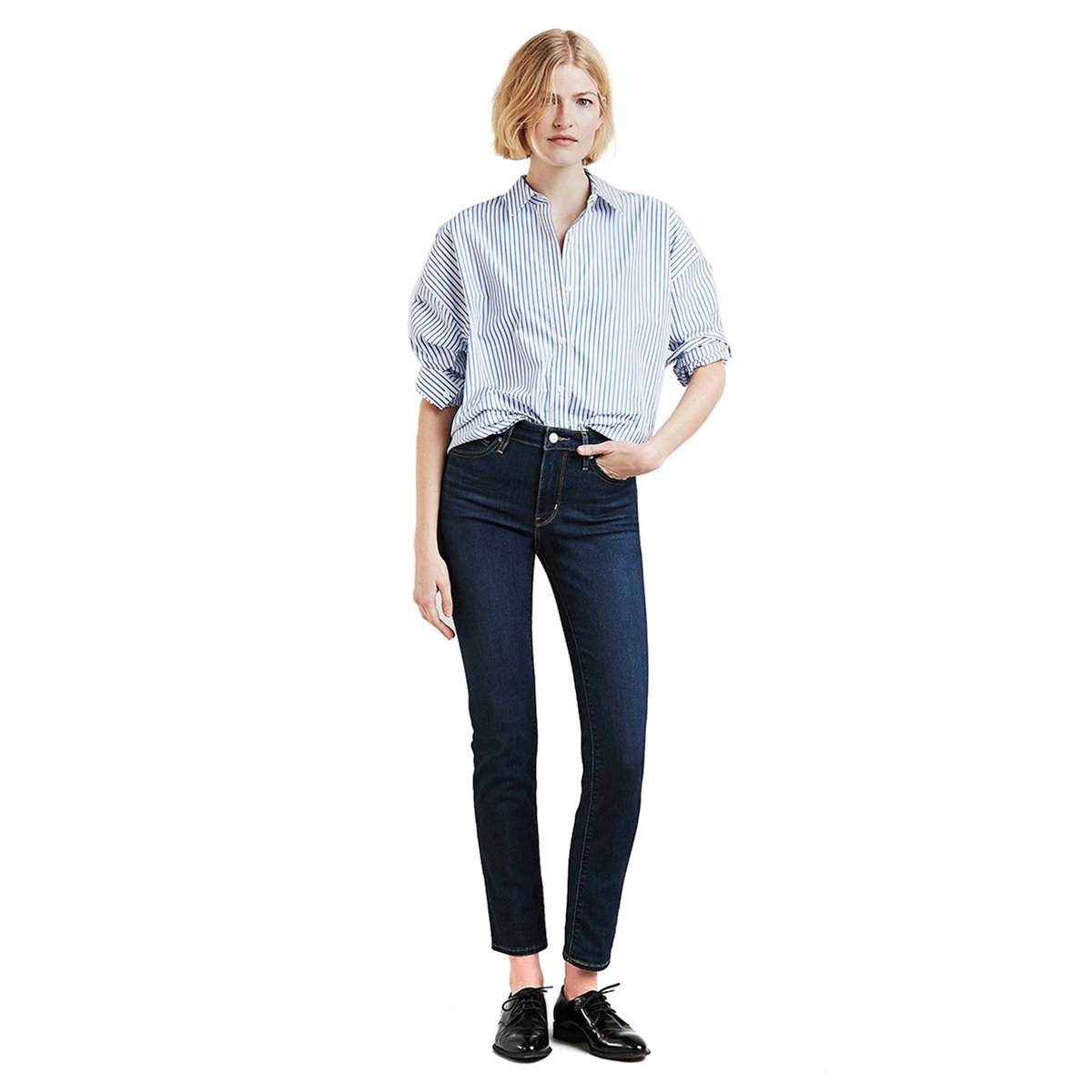 Jeans 712 Slim Levis para Dama