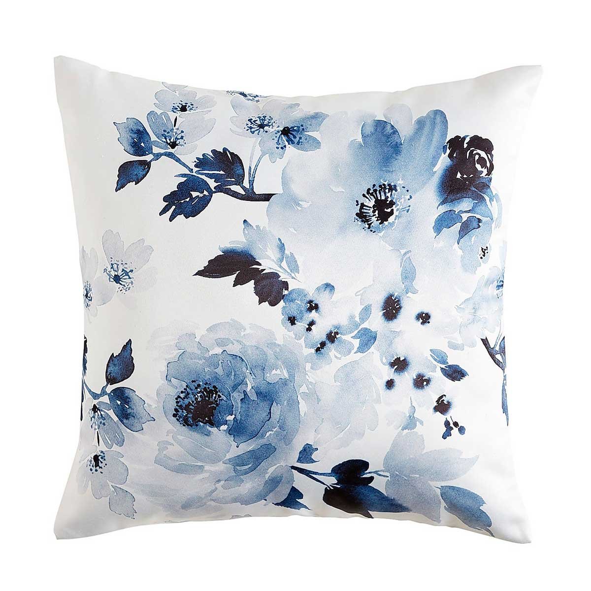 Cojín Watercolor Floral Blue Pier 1 Imports
