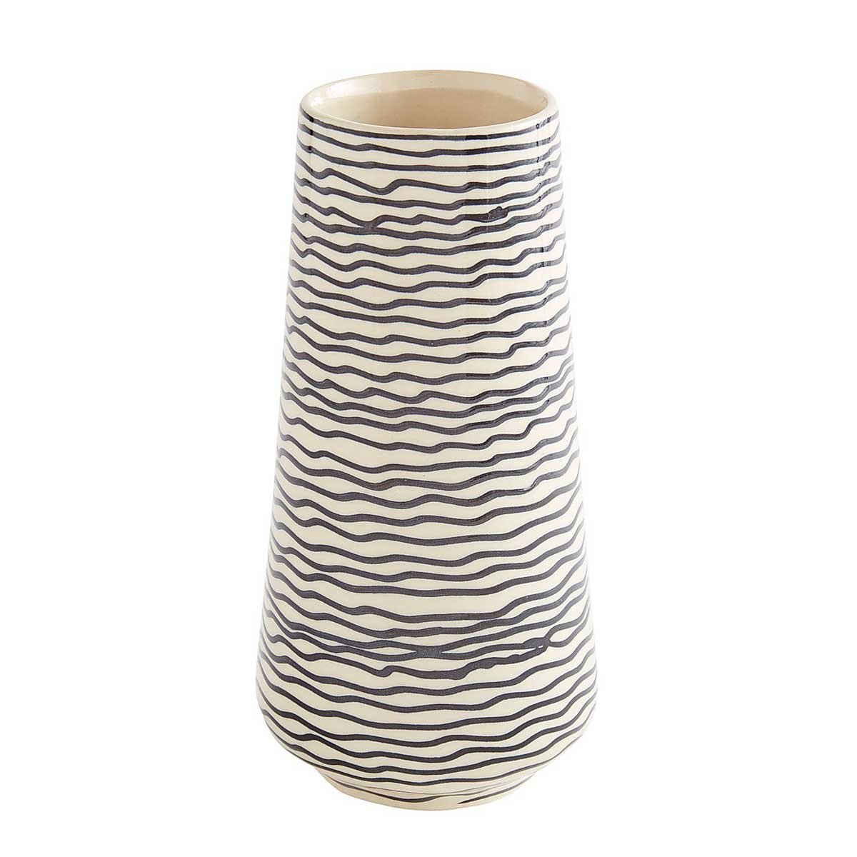 Vasija Wavy Stripes Pier 1 Imports