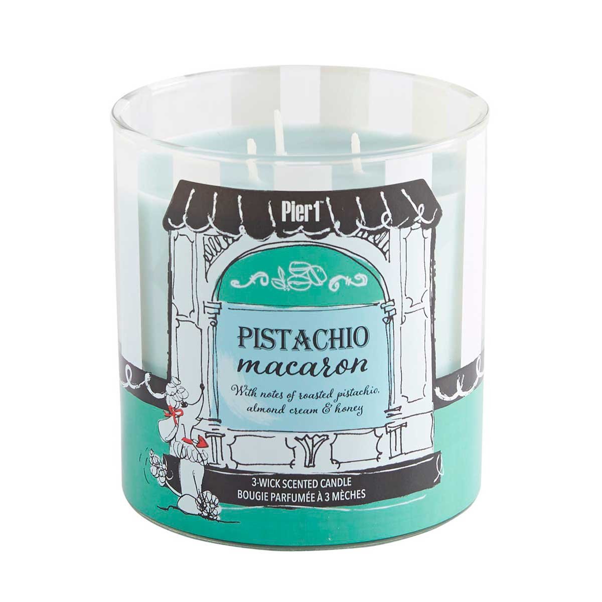 Vela 3 Pabilos Pistachio Macaron Filled Pier 1 Imports